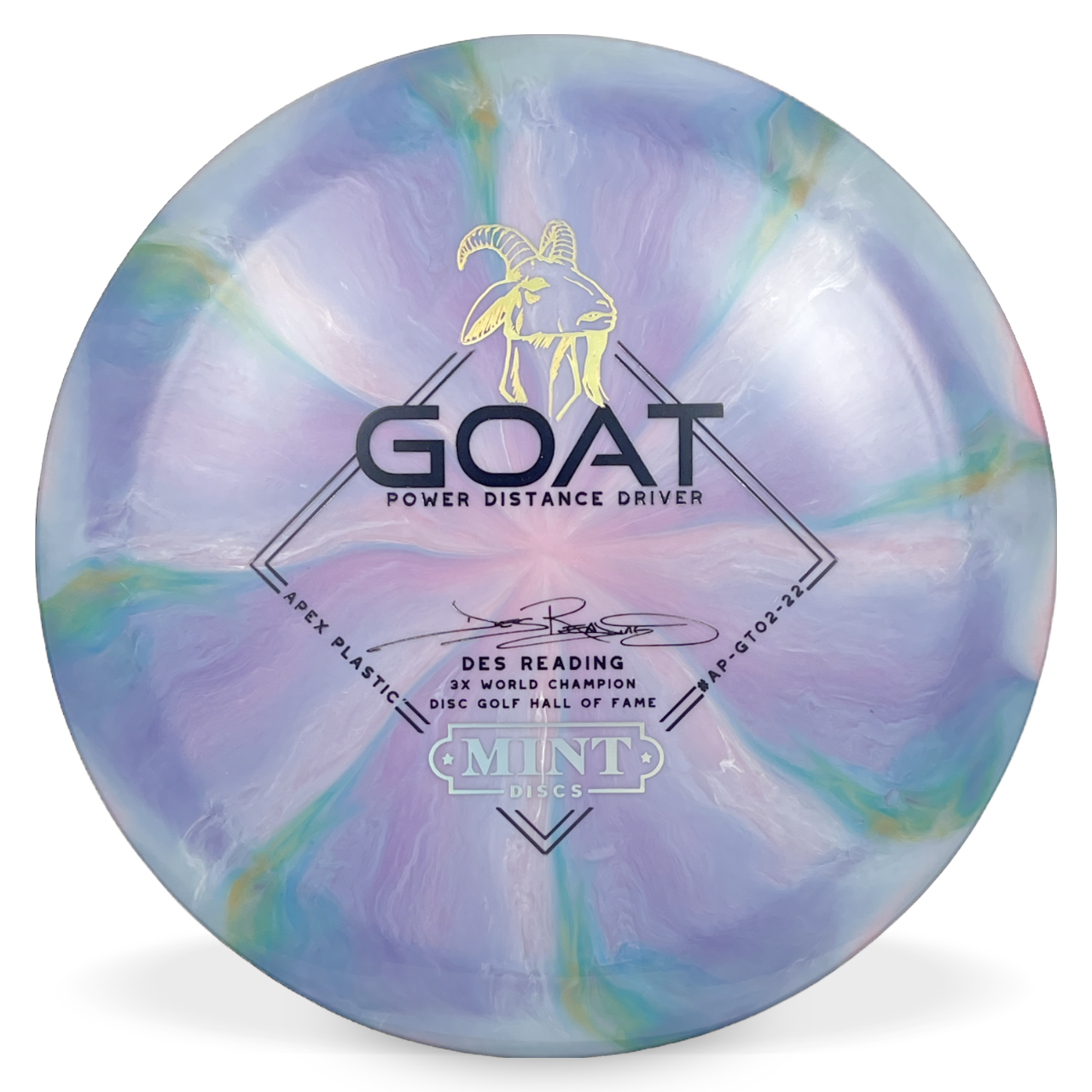 Des Reading Swirly Apex Goat
