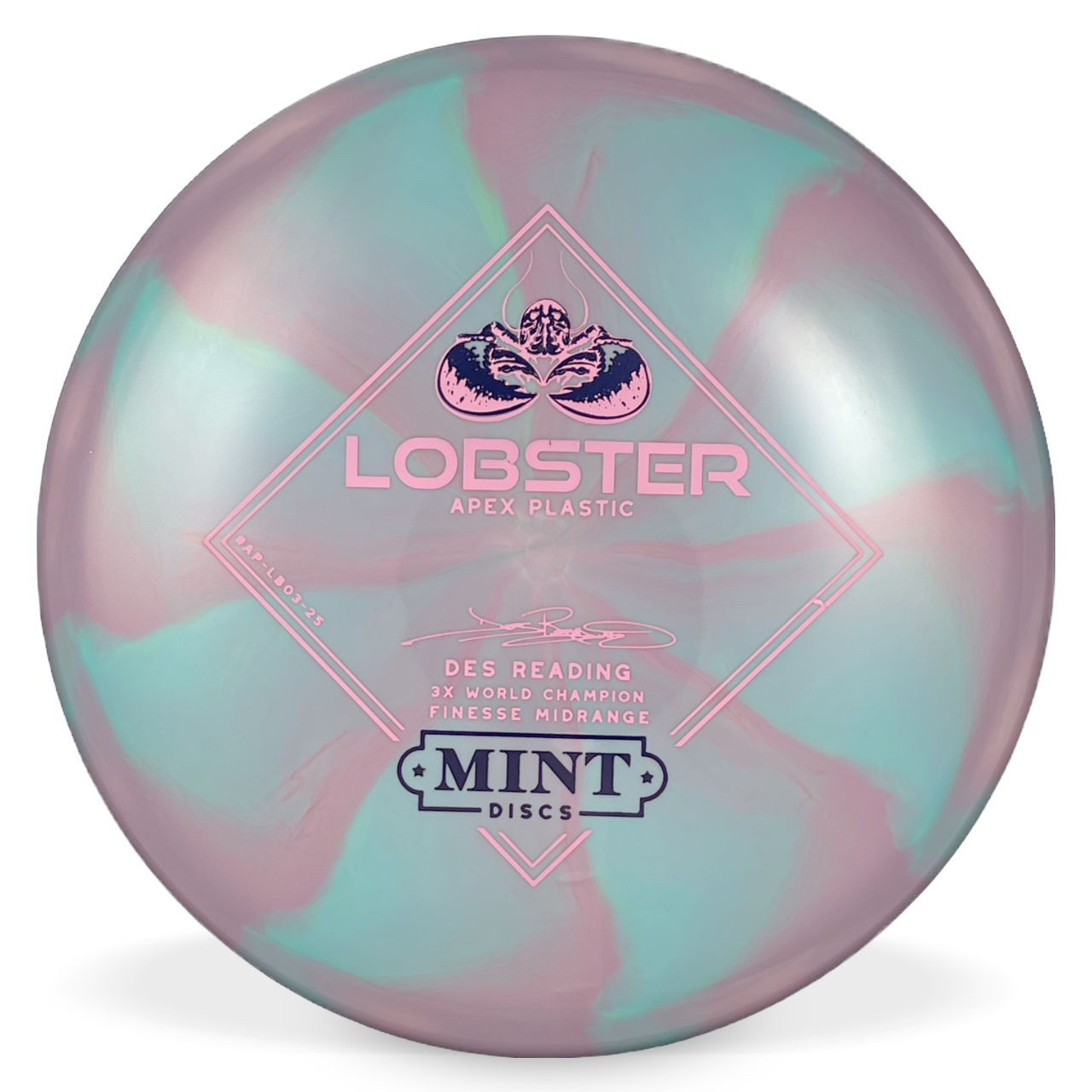 Apex Swirly Lobster - Des Reading Signature