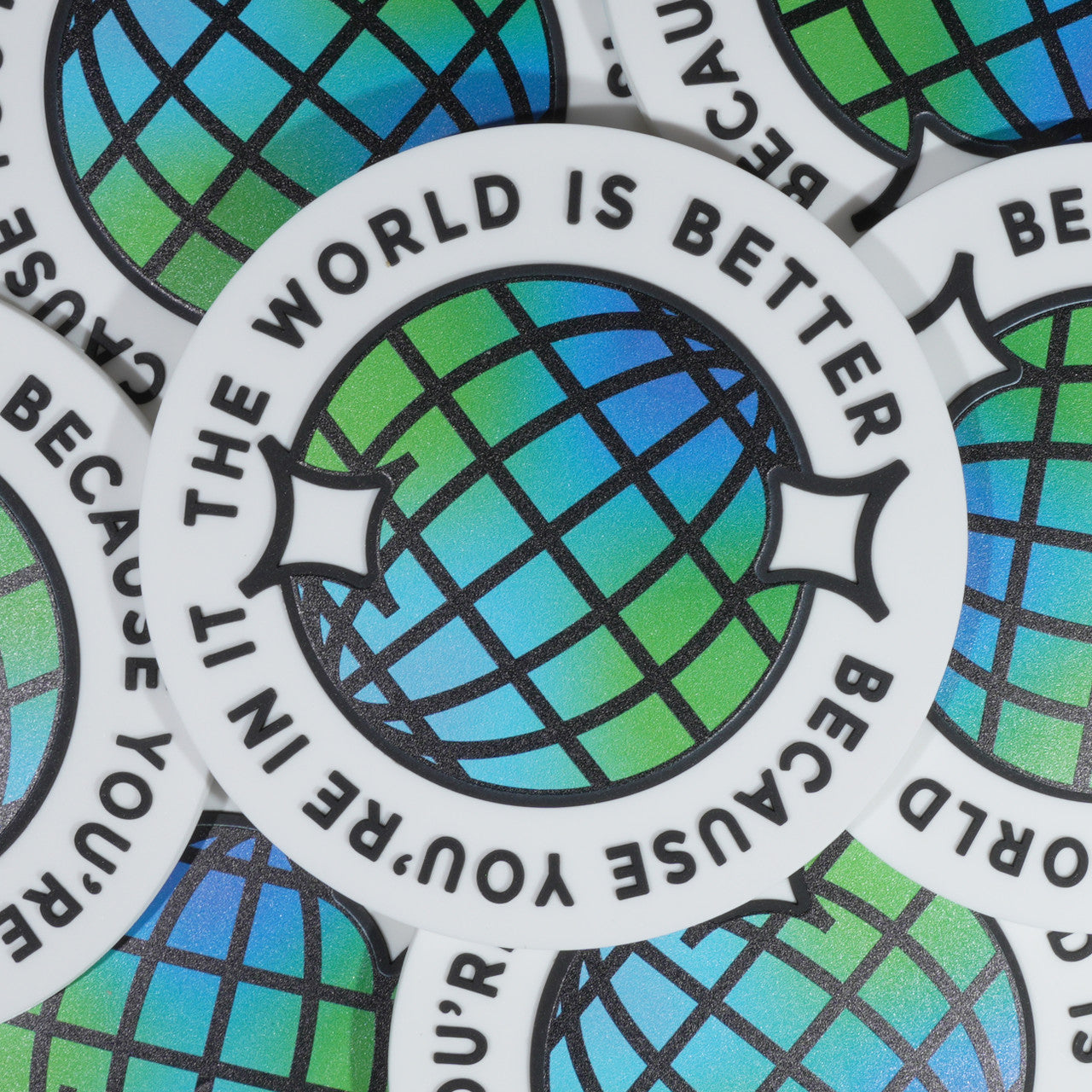 4" Mini Marker -  World Is Better