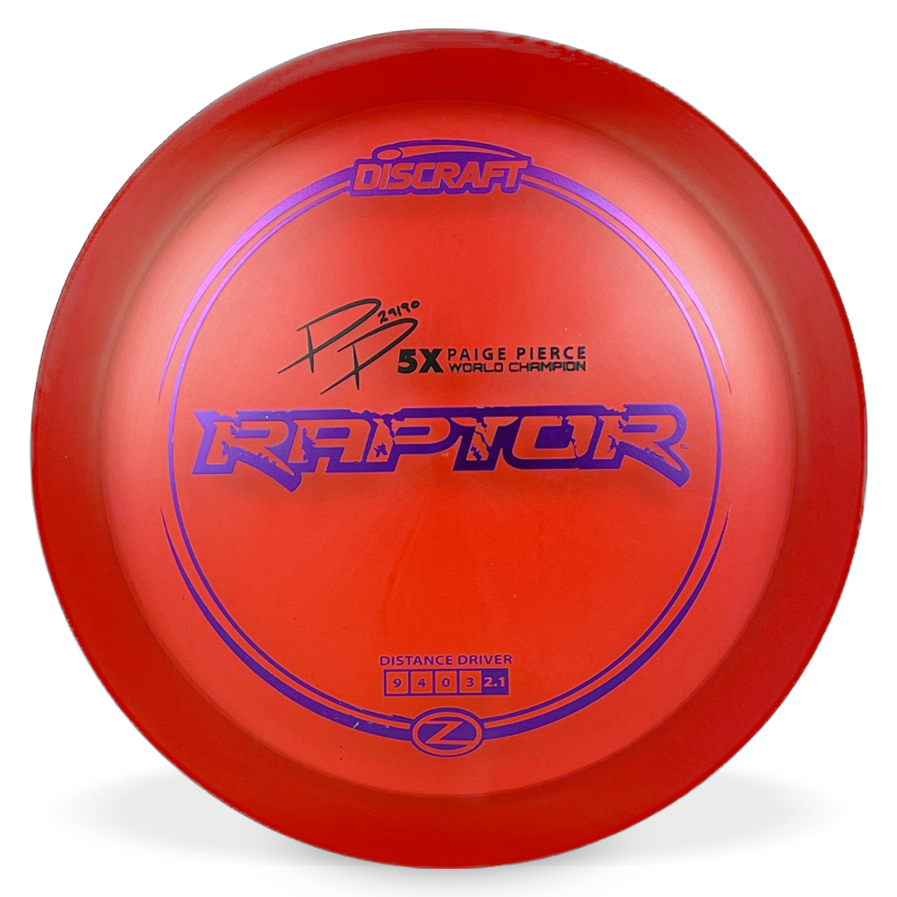 Paige Pierce Signature Z-Line Raptor