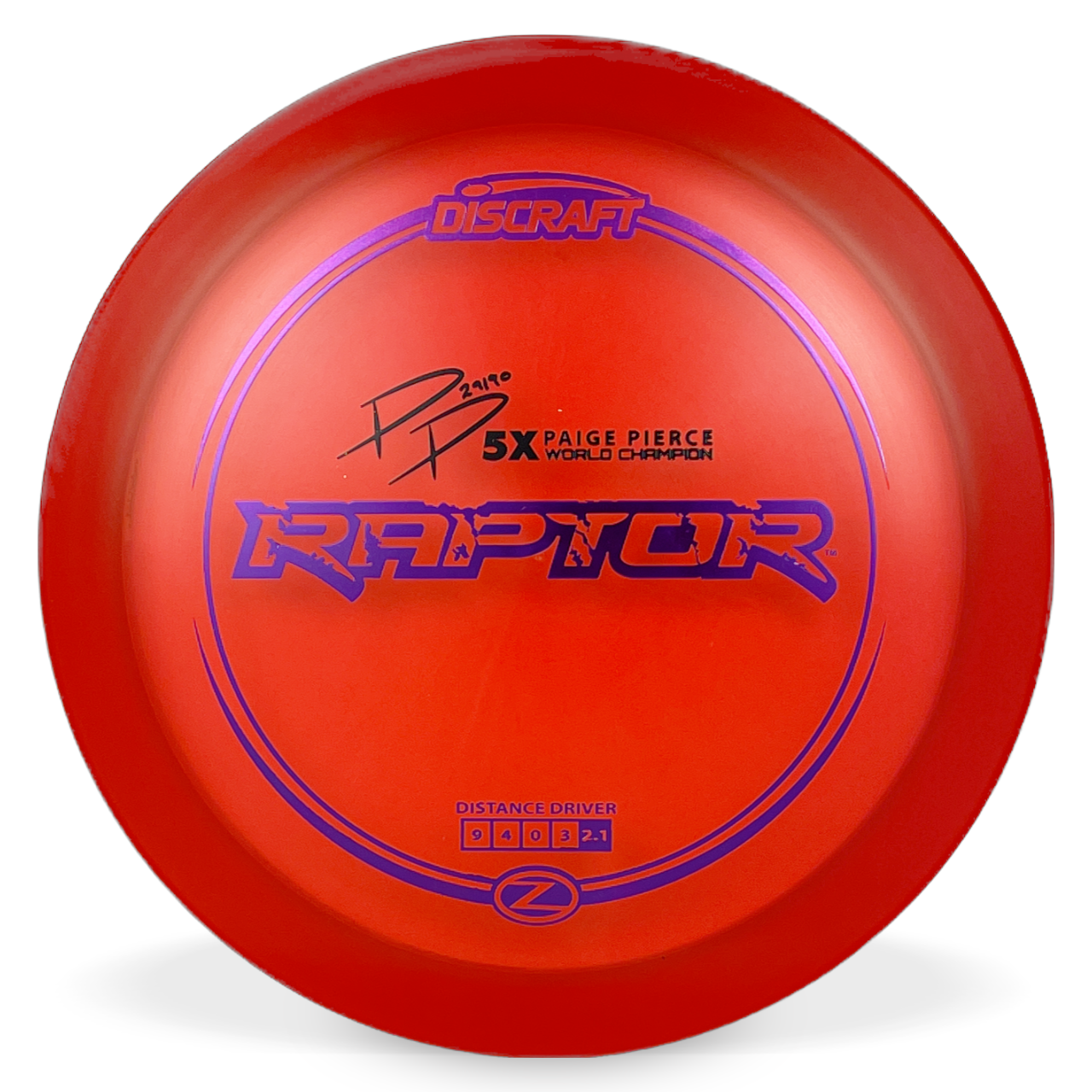 Paige Pierce Signature Z-Line Raptor