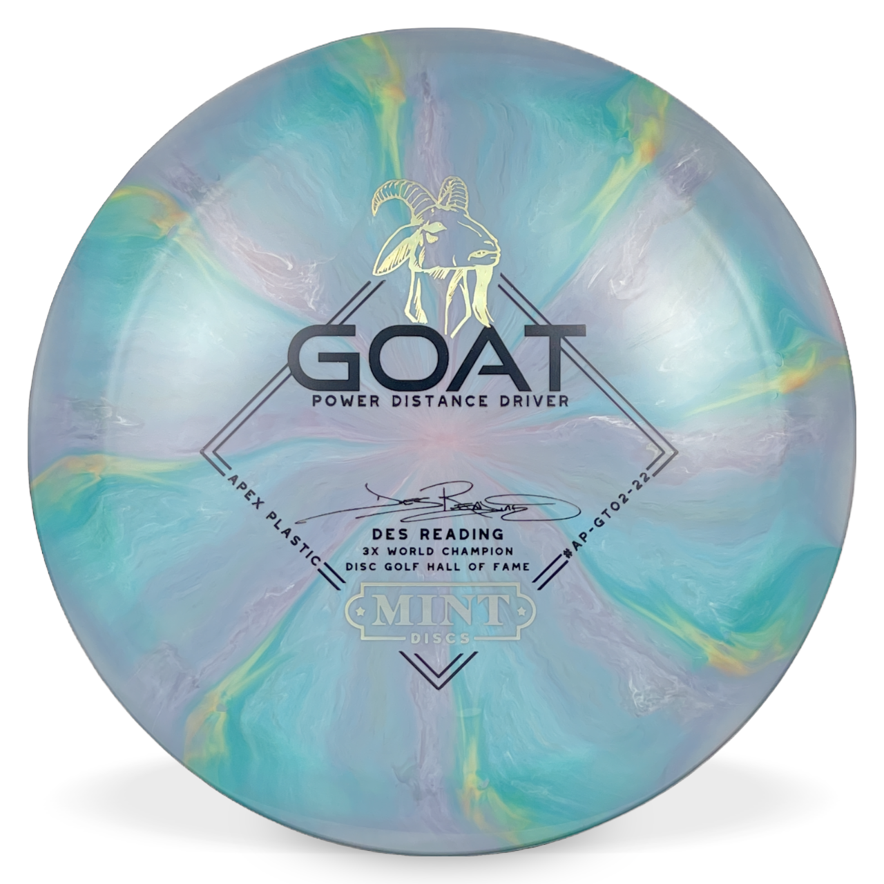 Des Reading Swirly Apex Goat