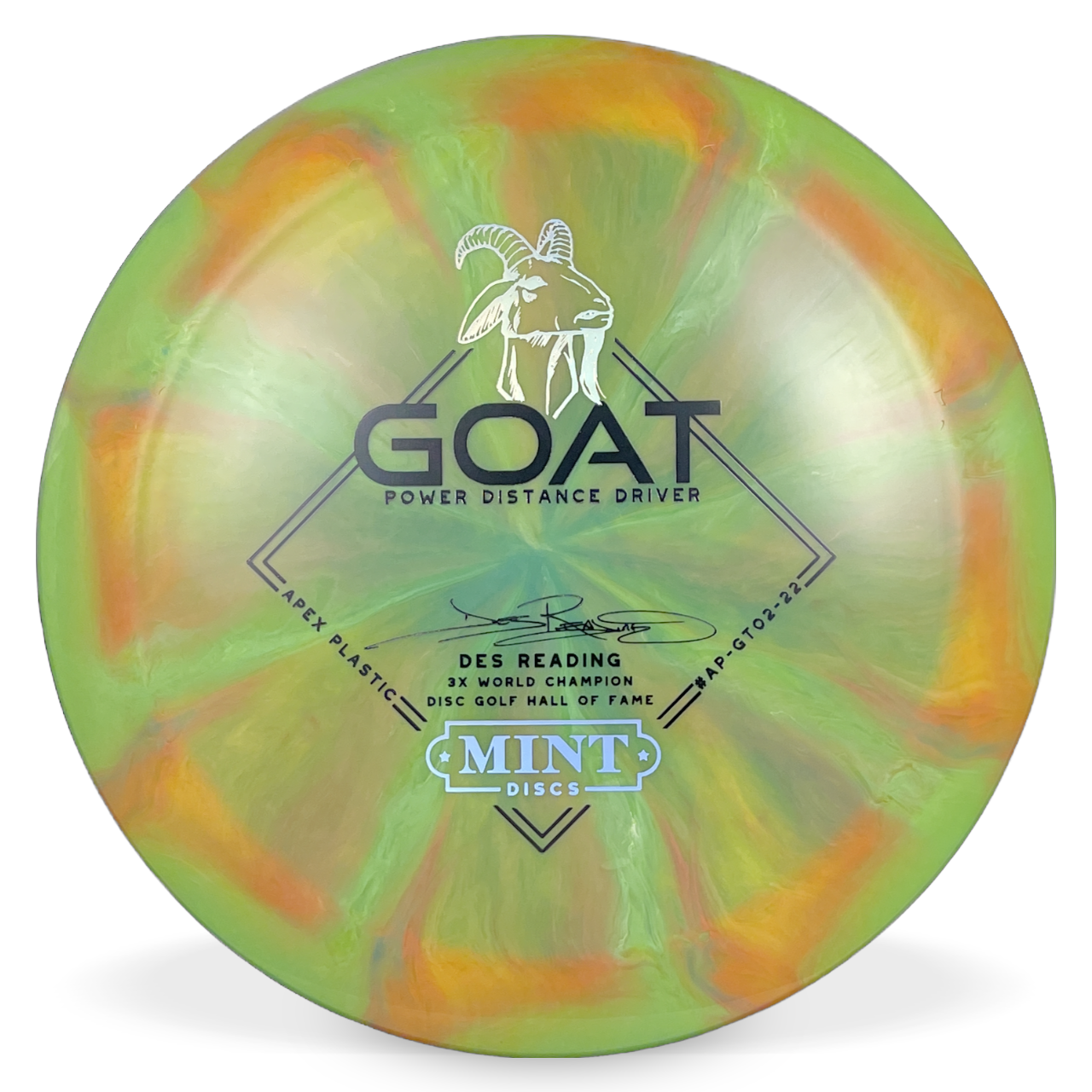 Des Reading Swirly Apex Goat