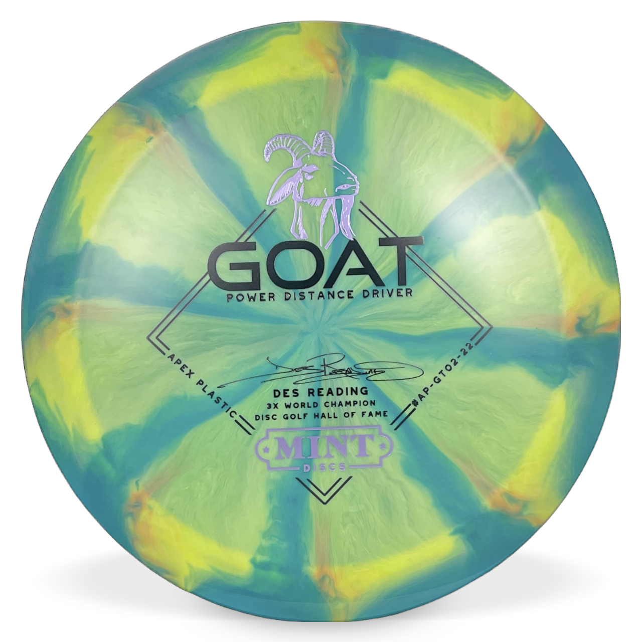 Des Reading Swirly Apex Goat