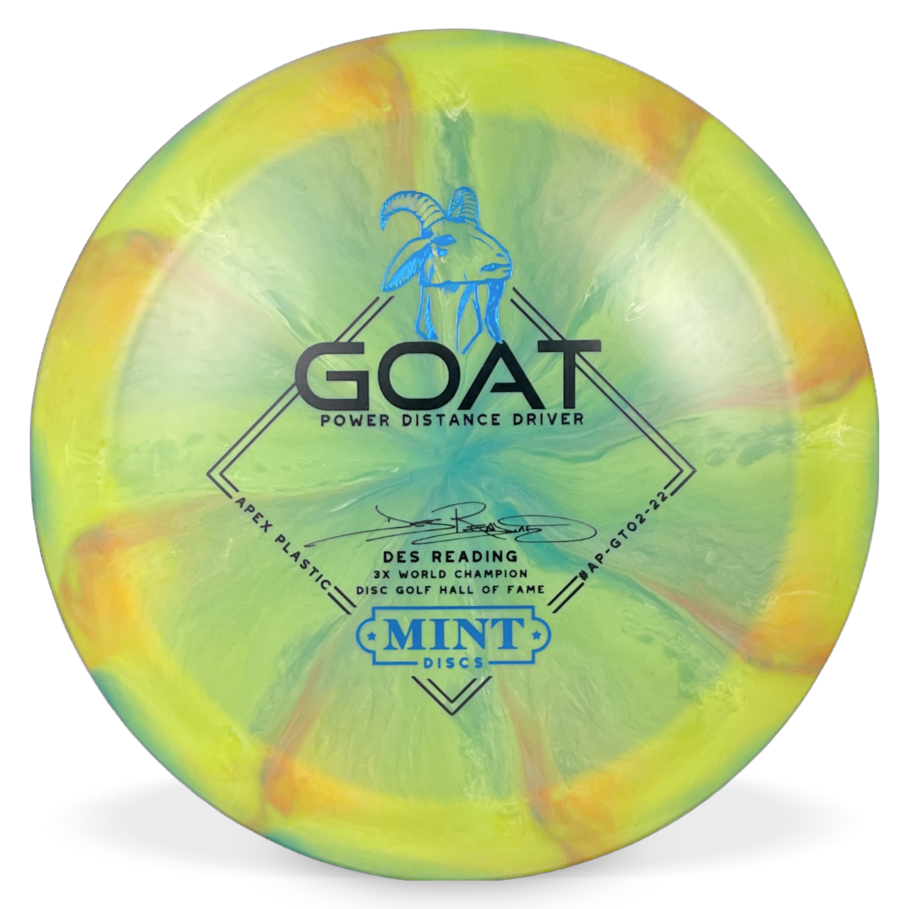 Des Reading Swirly Apex Goat