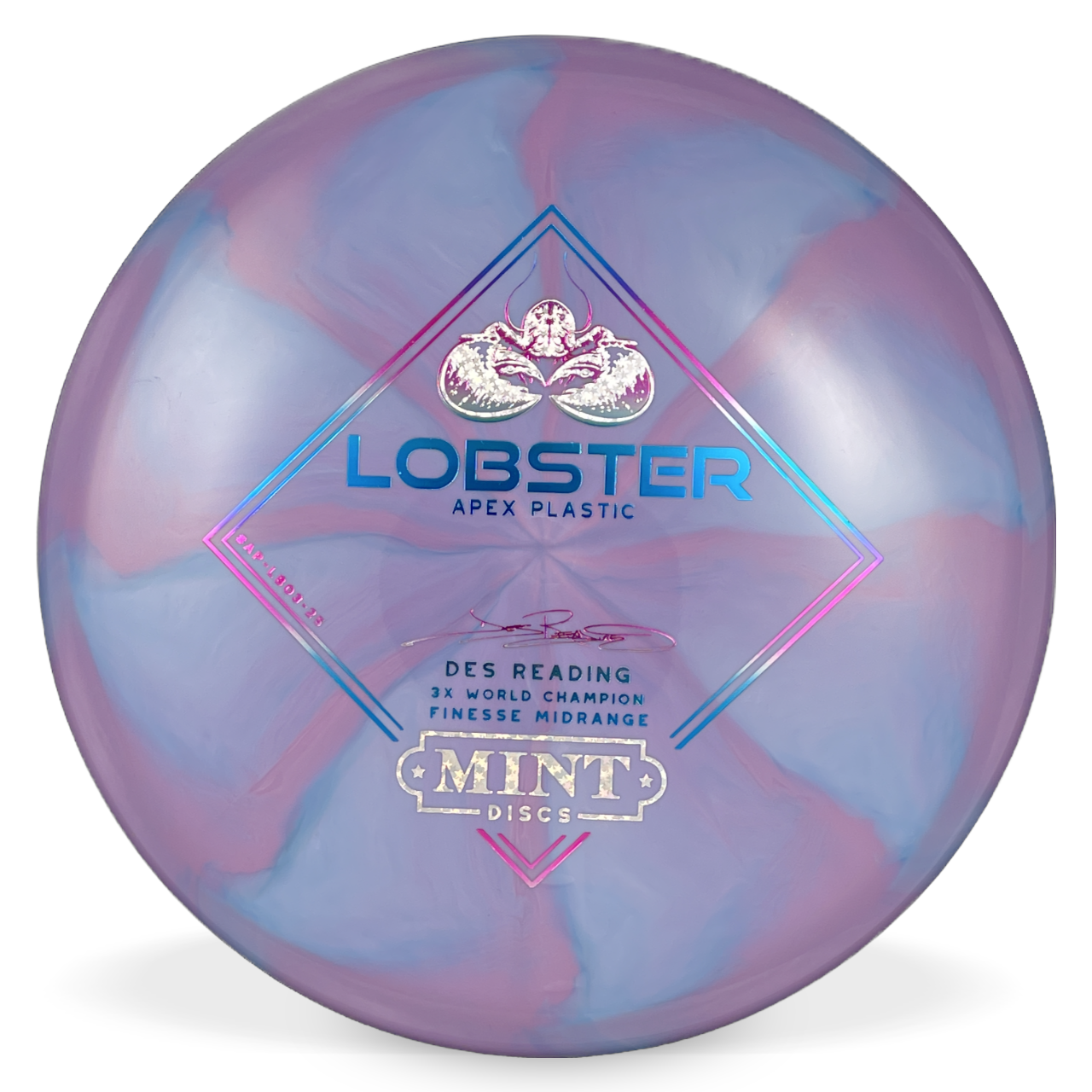 Apex Swirly Lobster - Des Reading Signature