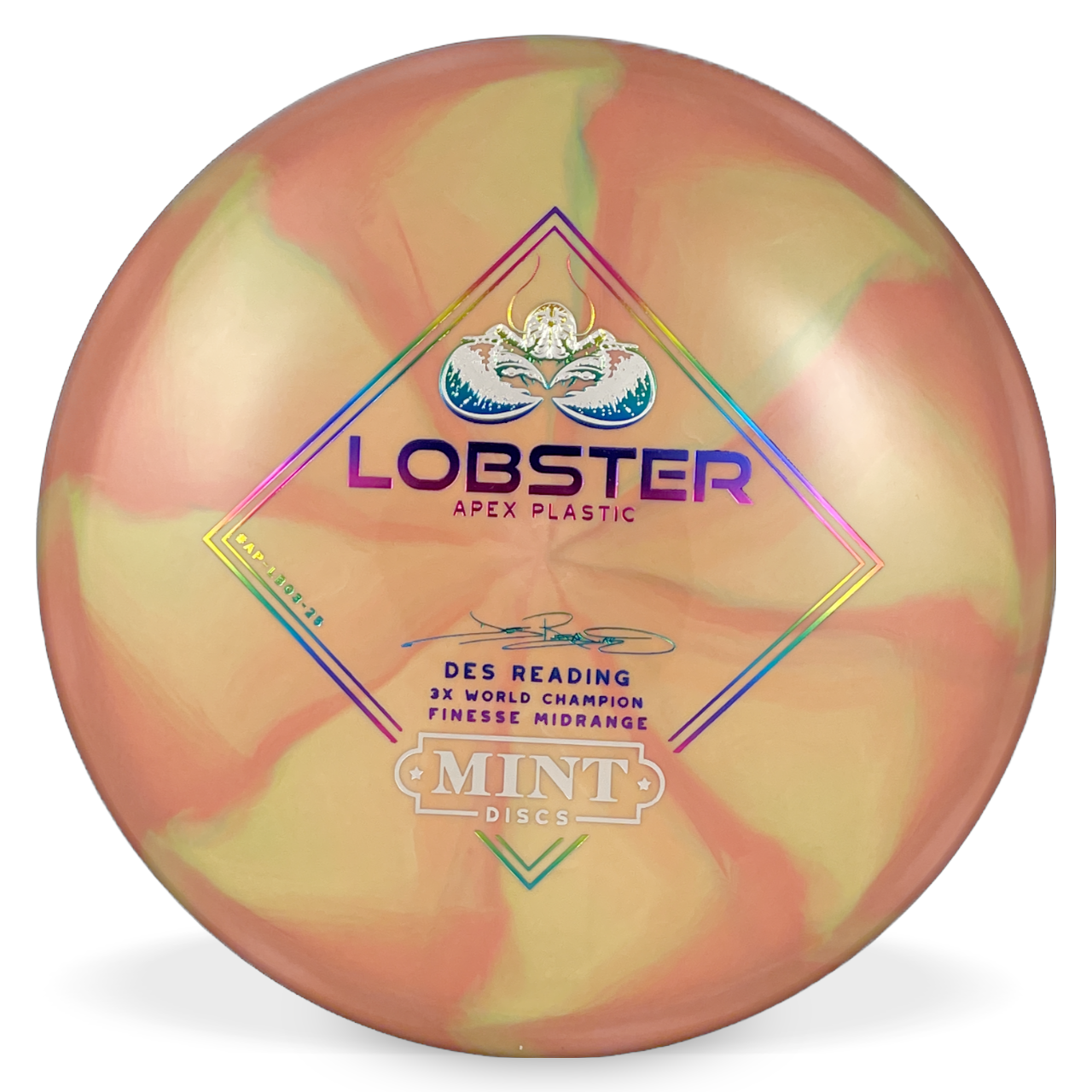 Apex Swirly Lobster - Des Reading Signature