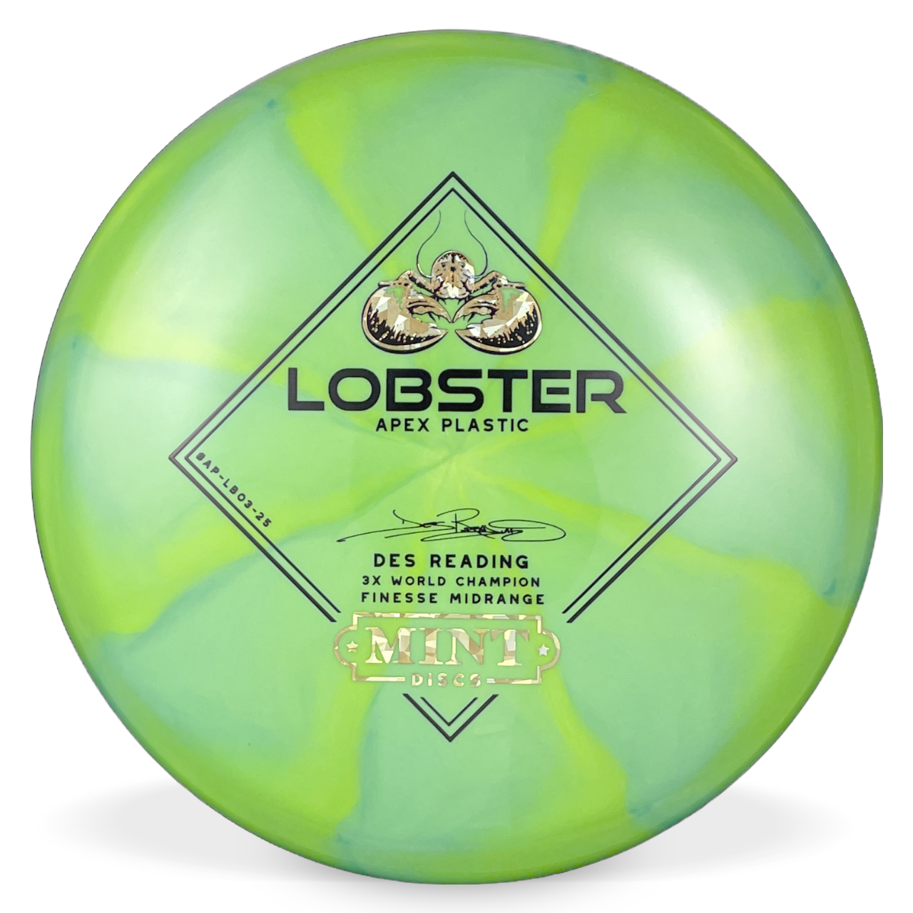 Apex Swirly Lobster - Des Reading Signature