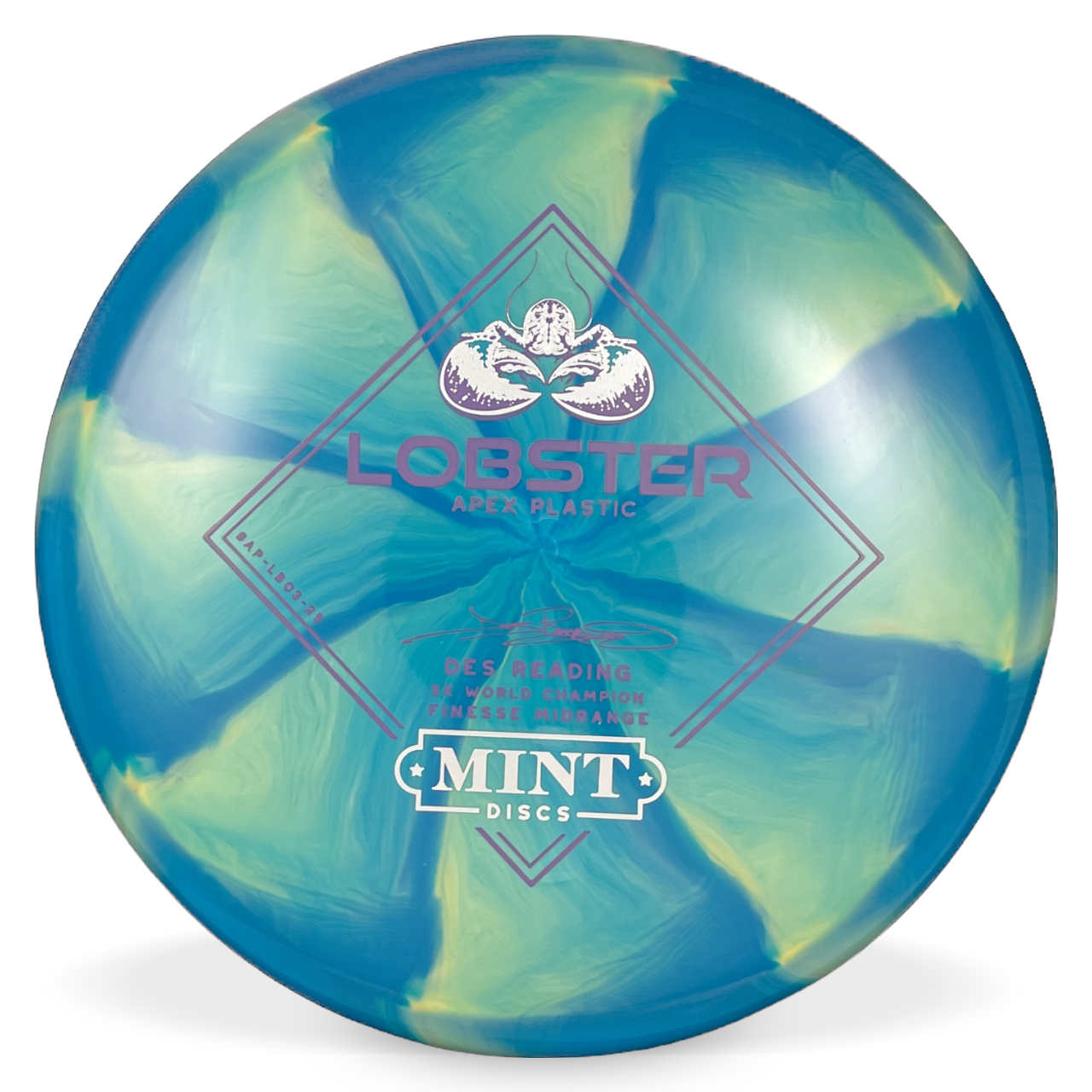 Apex Swirly Lobster - Des Reading Signature