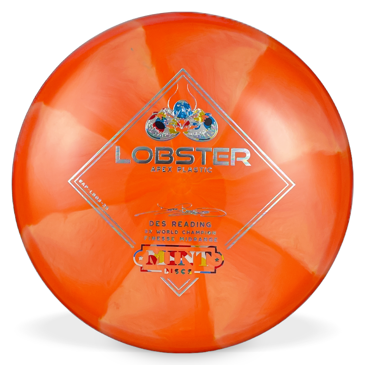 Apex Swirly Lobster - Des Reading Signature