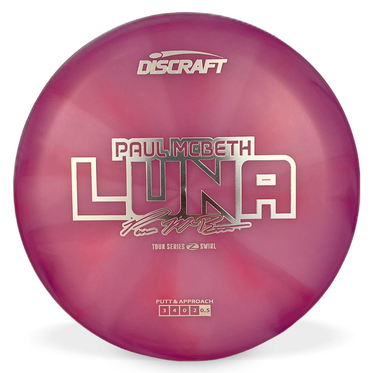 Z Swirl Luna - 2025 McBeth Tour Series – Another Round Disc Golf