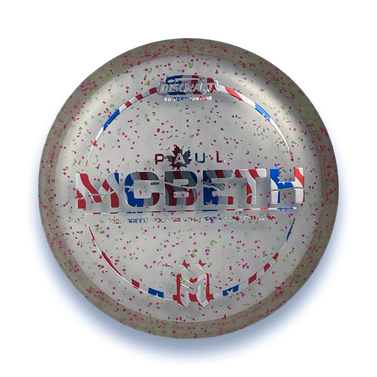 Z Confetti Luna - McBeth Victory Edition – Another Round Disc Golf