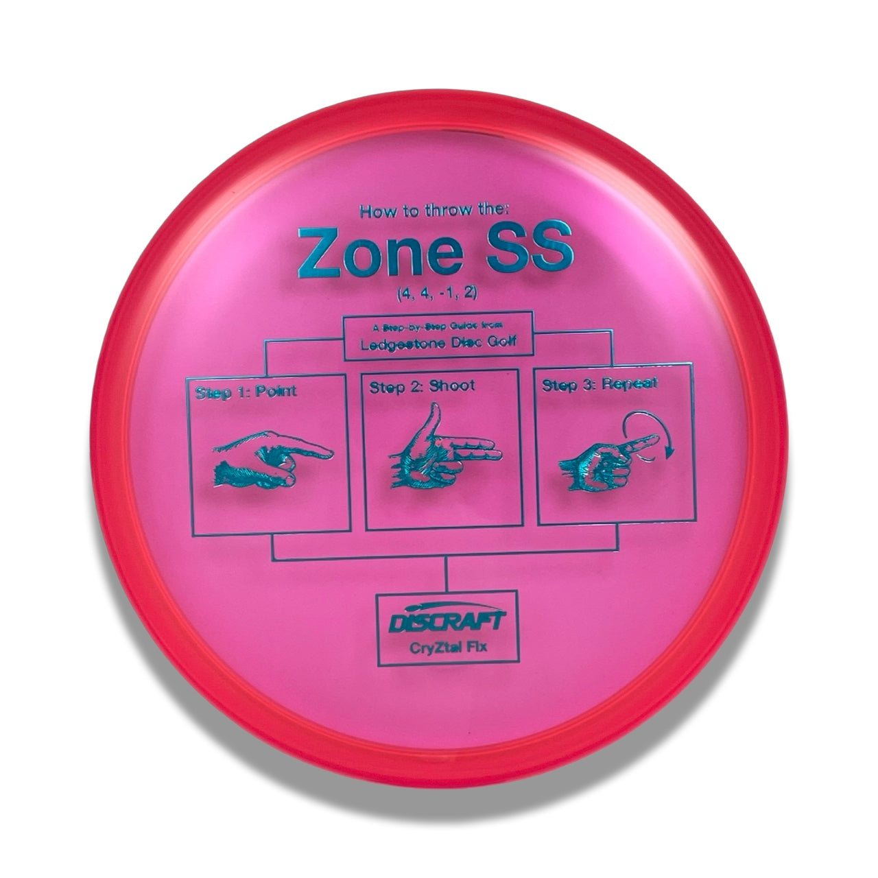 CryZtal FLX Zone SS - 2026 Ledgestone – Another Round Disc Golf
