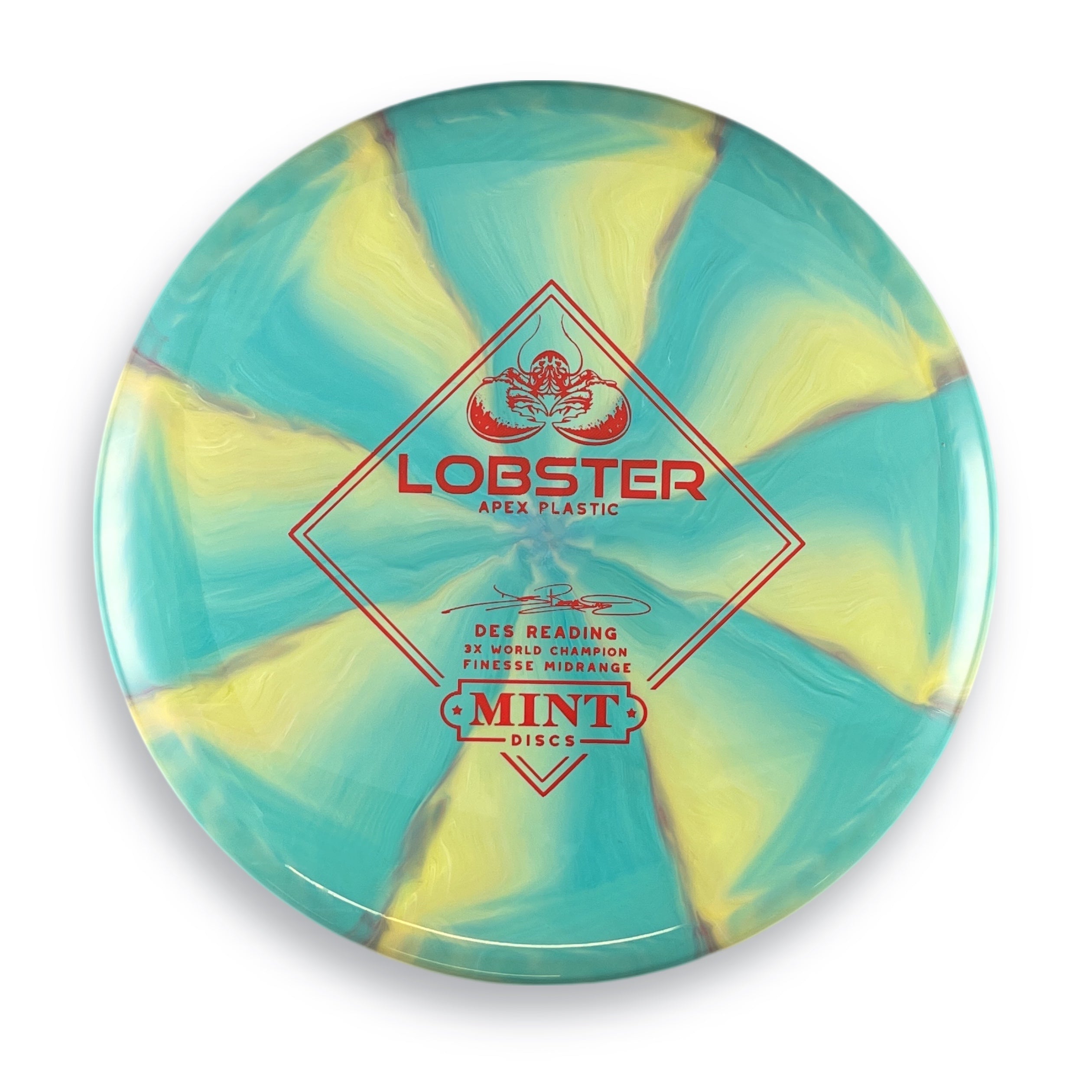 Apex Swirly Lobster - Des Reading Signature