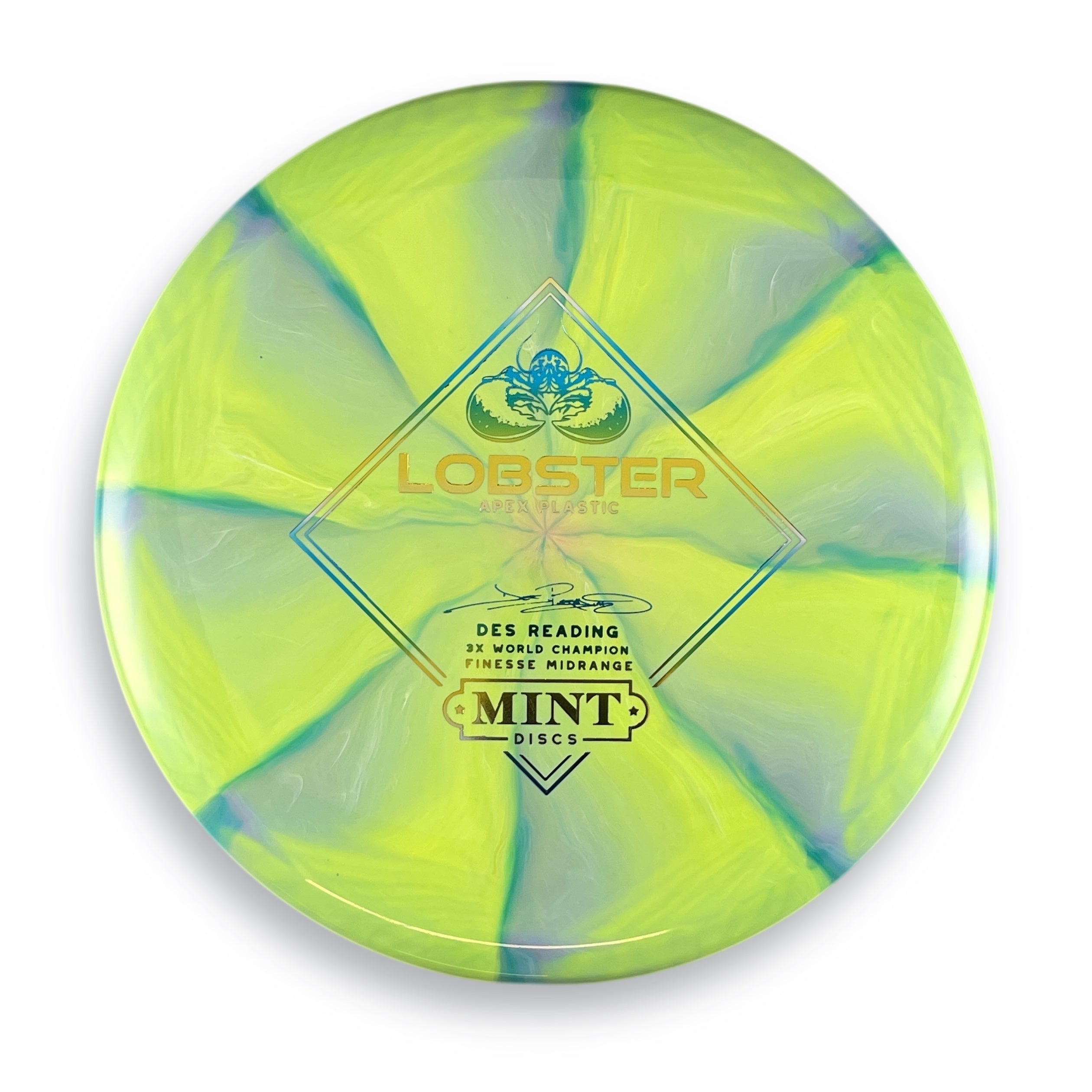 Apex Swirly Lobster - Des Reading Signature