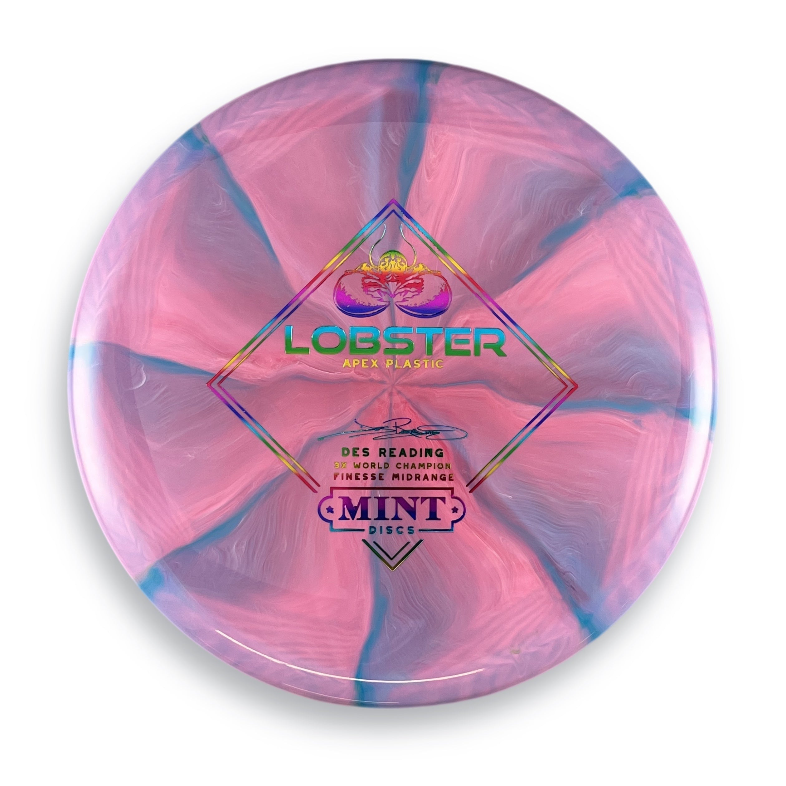 Apex Swirly Lobster - Des Reading Signature
