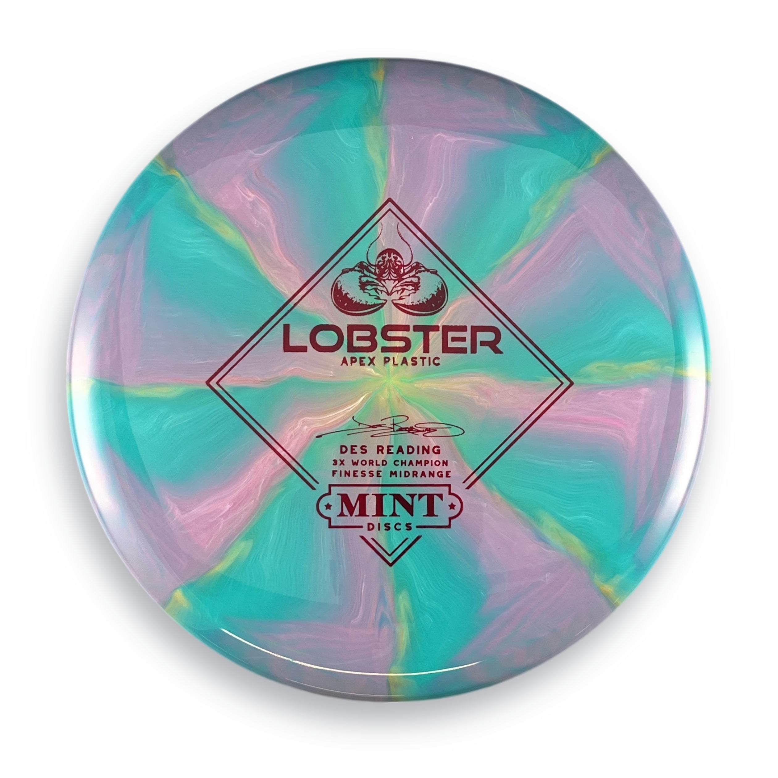 Apex Swirly Lobster - Des Reading Signature