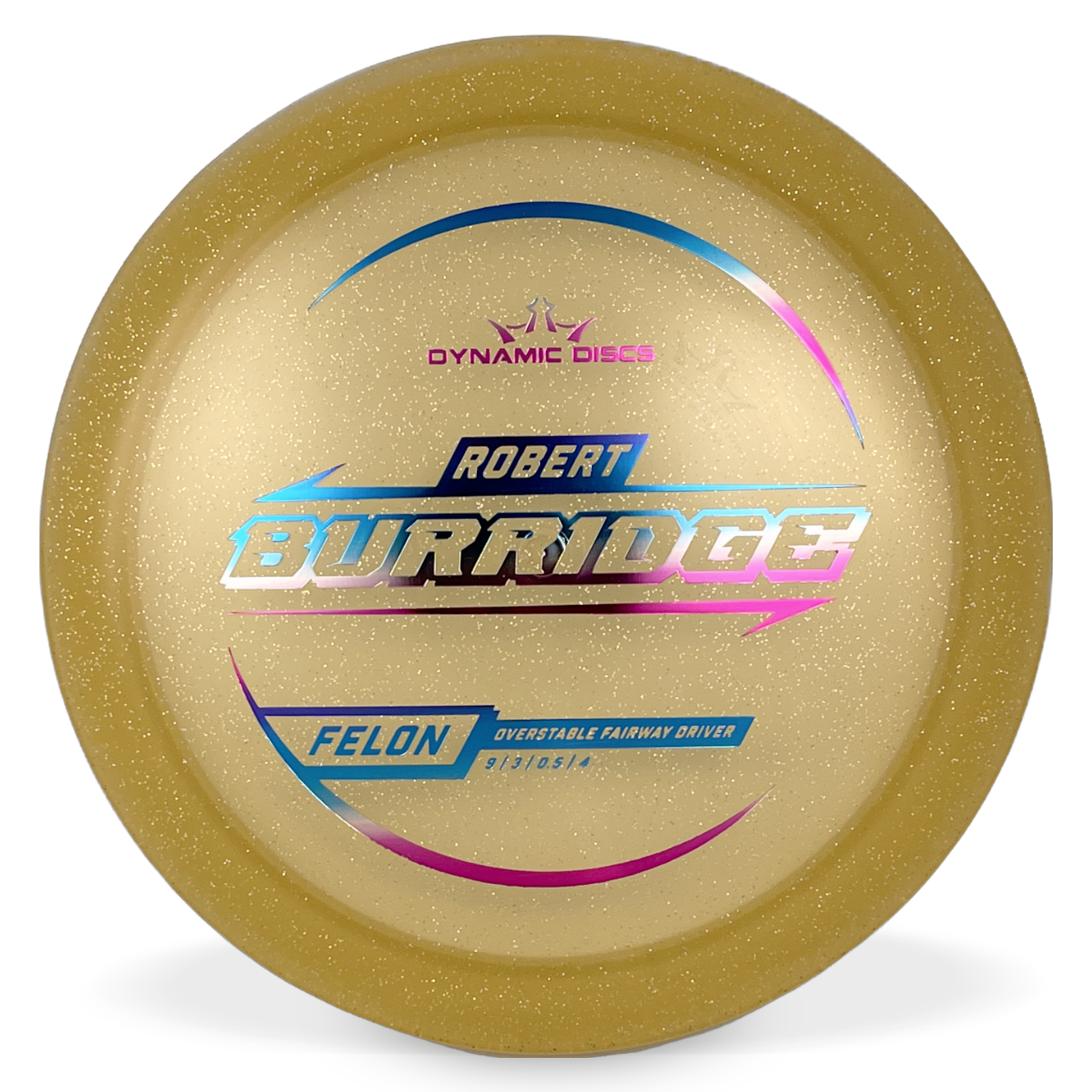 Burridge Lucid Gold Metal Flake Felon - Team Series