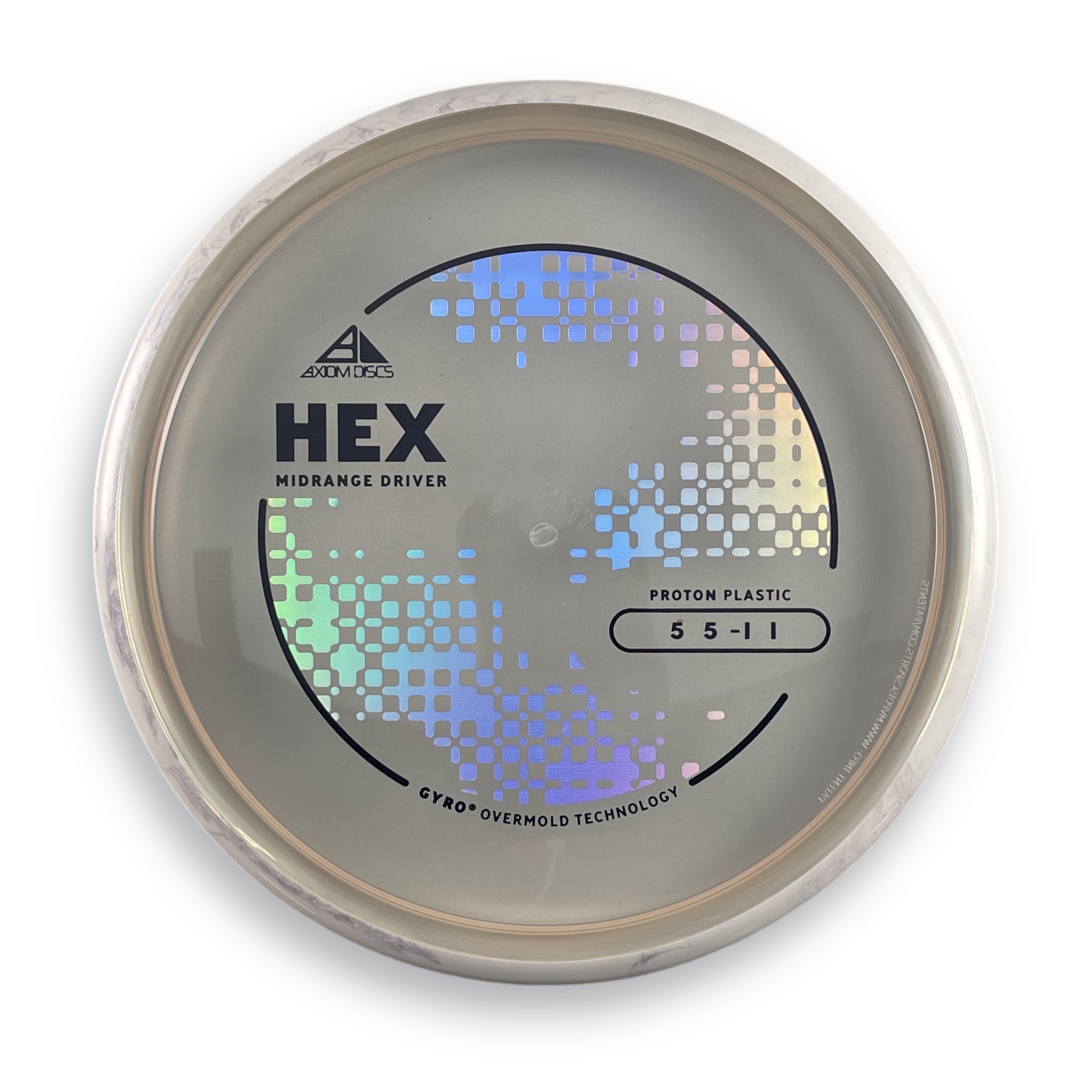 White Rim Icy Proton Hex 178g (Warehouse Gem!!)