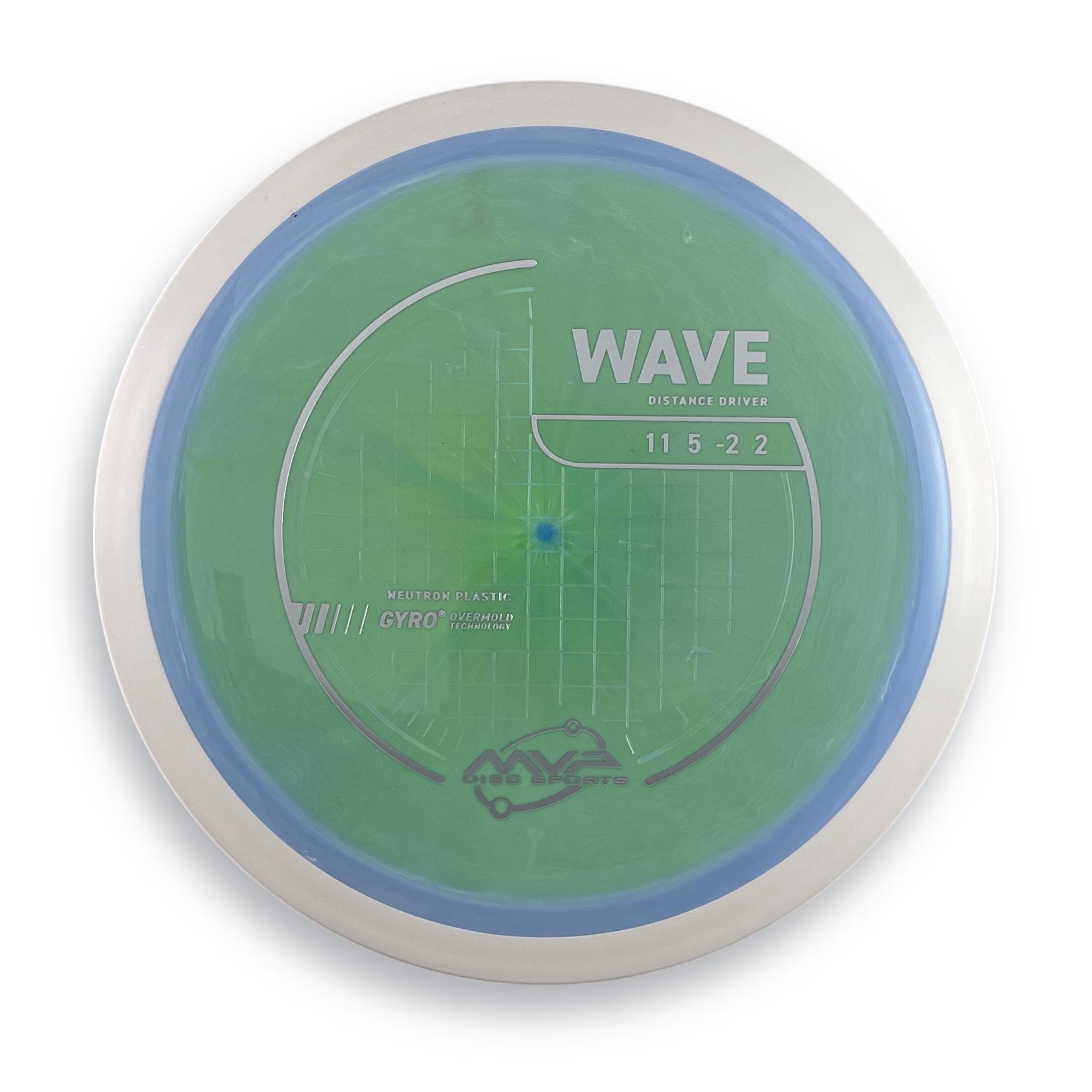 Haloed Rim Blue/Green Neutron Wave 175g (Warehouse Gem!!)