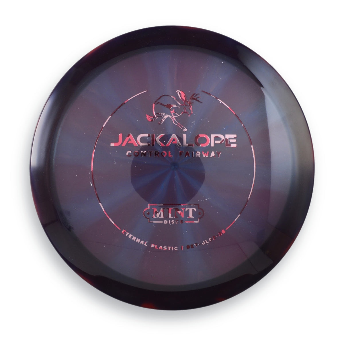 Swirly Smokey Purples/Blues Eternal Jackalope 175g (Warehouse Gem!!)