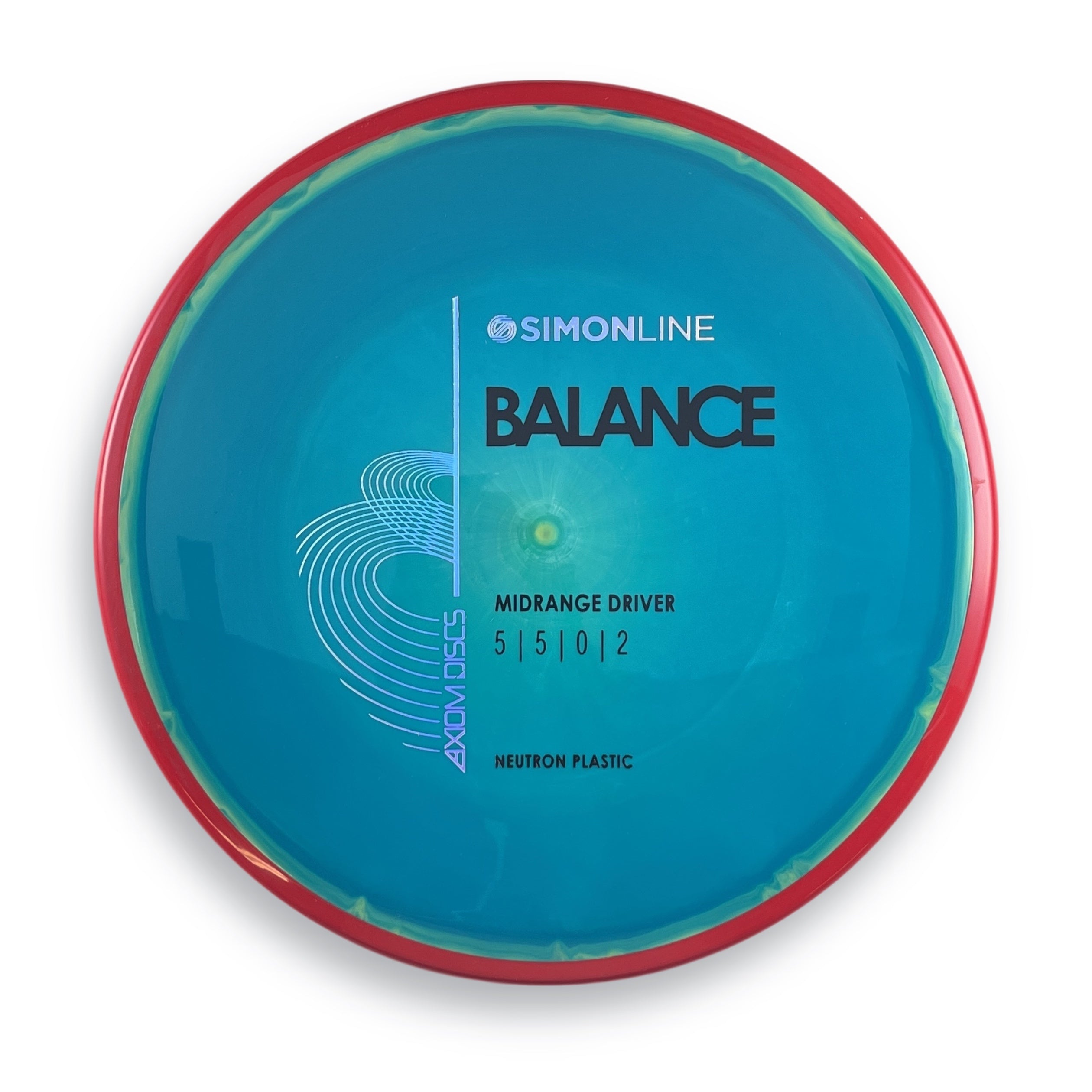Blue/Green Haloed Rim Neutron Balance 177g (Warehouse Gem!!)