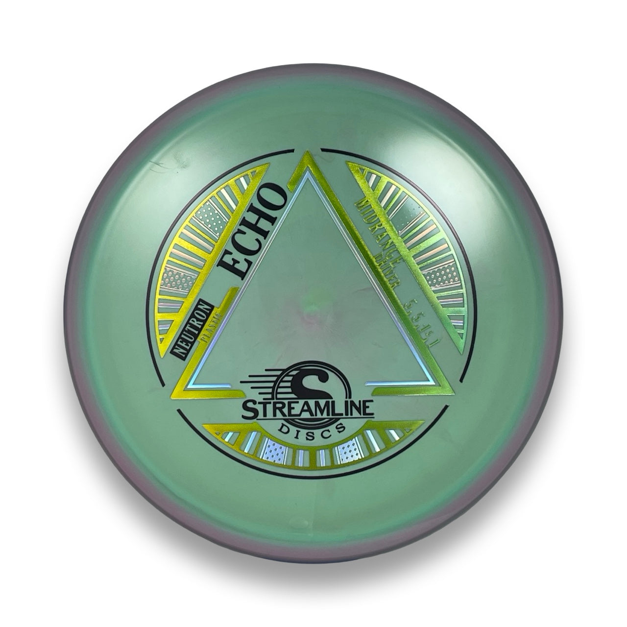 Pink/Green Haloed Rim Neutron Echo (Warehouse Gem!!)