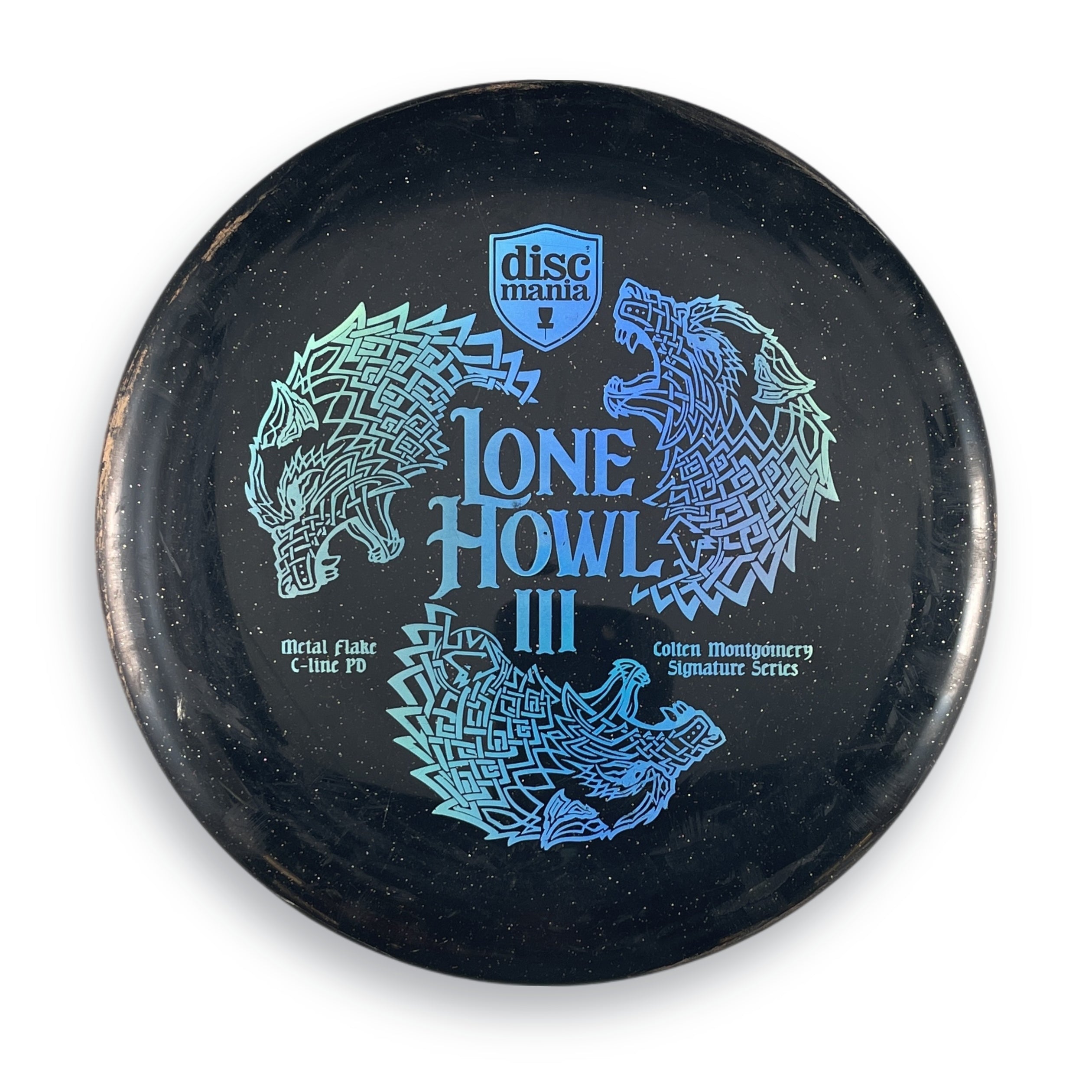 Montgomery Metal Flake C-Line PD Lone Howl III 173g 7.5/10 (Used Gem!!)