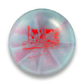 Light Blue with Pink Bursts Z Swirl Impact 170-172g (Warehouse Gem!!)